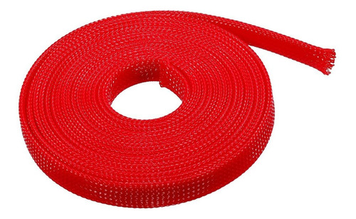 Funda Expandible Para Cable 16 Pie Color Rojo