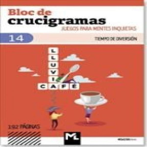 Bloc De Crucigramas 14, De Aa.vv. Editorial Megastar En Español, 2024