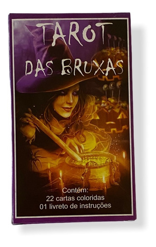 Tarot Baralho Das Bruxas Mais Manual Explicativo