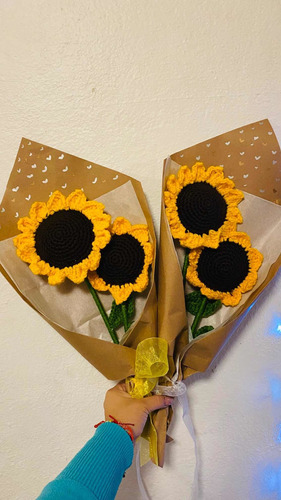 Girasoles Tejidos