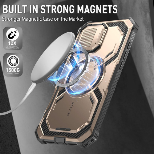Funda De Teléfono I-blason Armorbox Para iPhone 16 Pro Max Con Magsaf