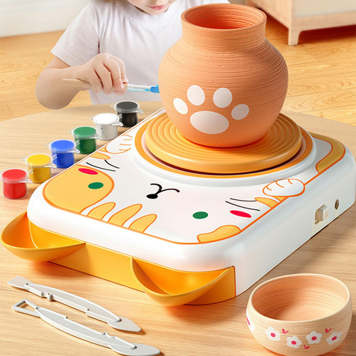 Kit De Pintura De Modelado De Rueda De En Forma De Gato