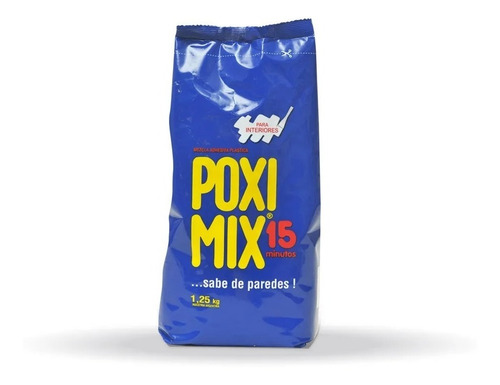 Poximix 15 Minutos Uso Interior Poxipol X 5 Kg. Blanco