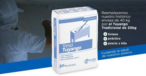 Yeso Tuyango Bolsa 30kg