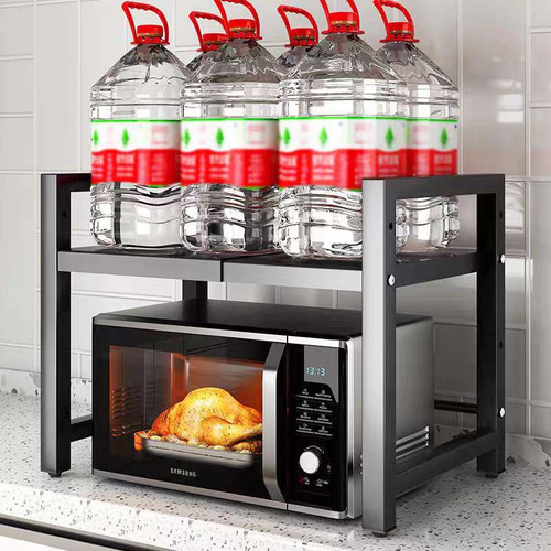 Estante Repisa Extensible Horno Microondas Con Ganchos Rack