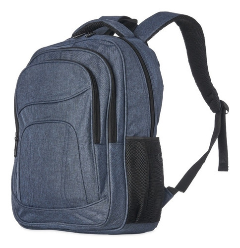 Mochila P/ Notebook 16,5 Polegadas Executiva Resistente Cor Azul