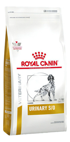 Alimento Royal Canin Veterinary Diet Canine Urinary S/O para cão adulto todos os tamanhos sabor mix em sacola de 10kg