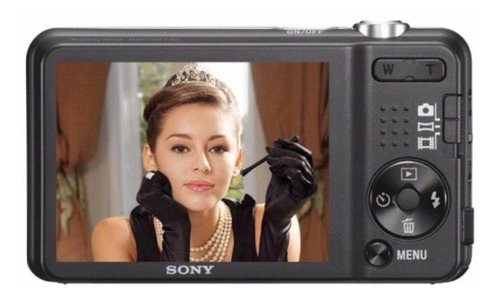 Sony Cyber-shot W710 DSC-W710 compacta cor preto