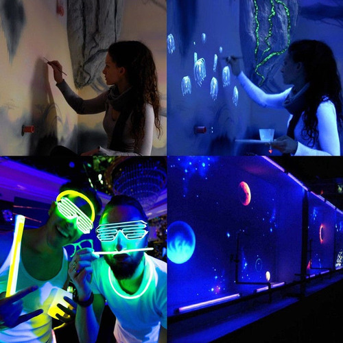 2 Fita Led 5050 Uv Ultravioleta Para Serigrafia Aquário Etc Tensão De Operação 12v 12v