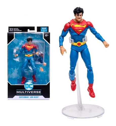 Figura De Acción Superman Jon Kent Bandai Dc Future State