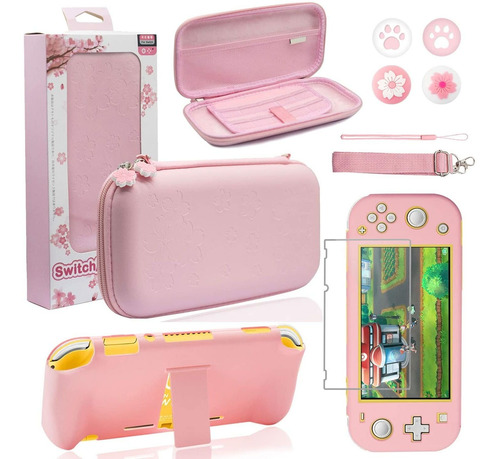 9 En 1 Juego De Accesorios Sakura Para Nintendo Switch Lite