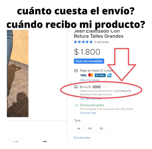 Jeans Super Elastizado Talle Especiales Grandes