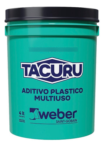 Aditivo Vinílico Líquido 1kg De Usos Múltiples Tacurú Weber