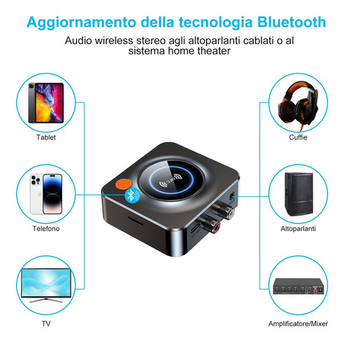 Receptor Bluetooth Nfc Receptor De Audio Bluetooth 5.1