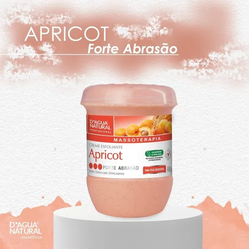 Creme Esfoliante D'agua Natural Forte Abrasão 650g - Mega Beleza Profissional
