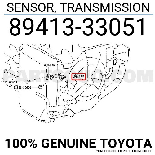 Sensor Velocidad Toyota Camry 