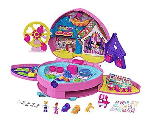 Polly Pocket Tiny Mochila Compacta Con Correas Ajustables