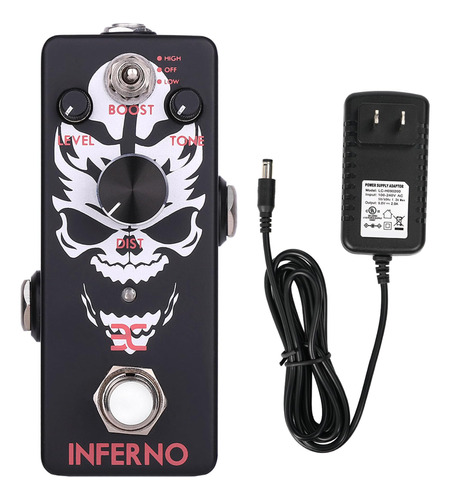 Metal Pedal Power Pack - Ex-inferno Metal Distortion Pedal +
