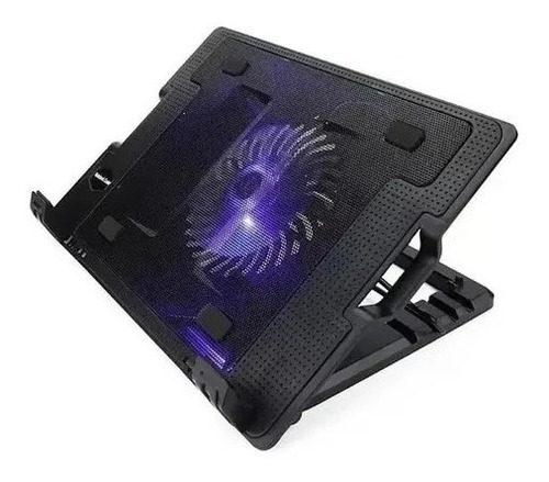 Soporte Notebook Portátil Plegable Ventilador Led Ergostand