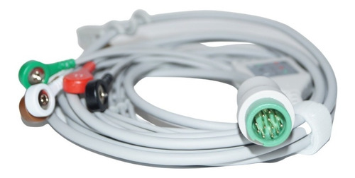 Cable Ecg, Marca Medke, Compatible Con Mindray, 5 Leads