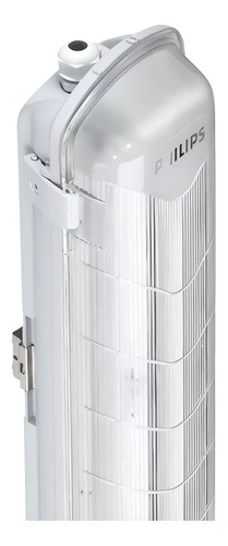 Gabinete Tcw063 Para 2 Tubos Led T8 Hermetico Philips