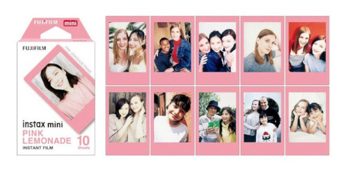 Fujifilm Cartucho Fuji Instax Mini Pink Lemonade 10 Hojas