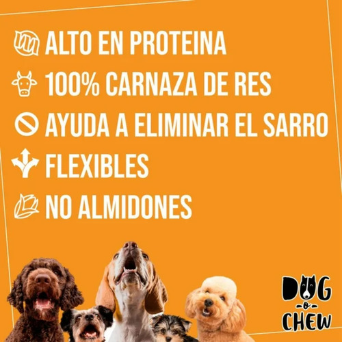 Carnazas Dog-o-chew Twist Queso Y Tocino 2 Pack 20 Pzas