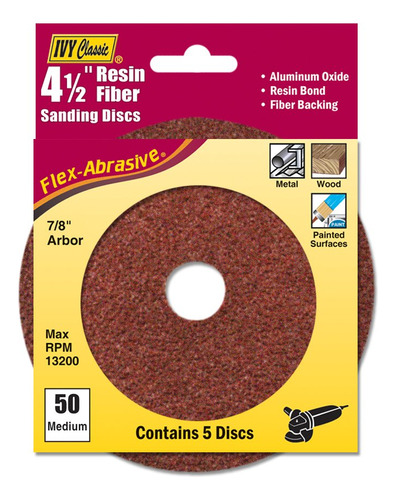 Ivy Classic Flex-abrasive Extra Grueso) Resina Fibra Disco