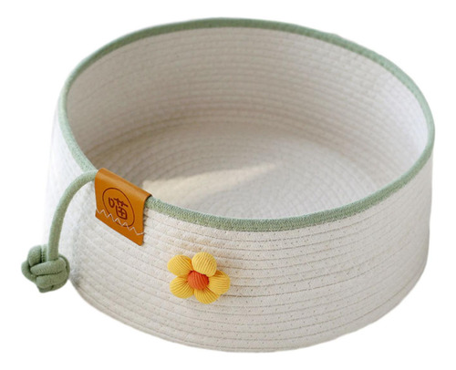 Cernera De Algodón De Gato Cesta Para Dormir 35 Cm X 14 Cm