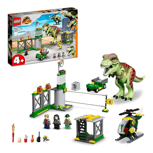 Juego De Bloques Lego Jurassic World Fuga Del Dinosaurio Rex