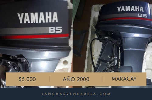 Imagen 1 de 4 de Motor Yamaha 85 Hp Lv653