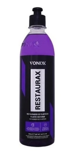 Restaurador De Plasticos Restaurax 500ml Vonixx