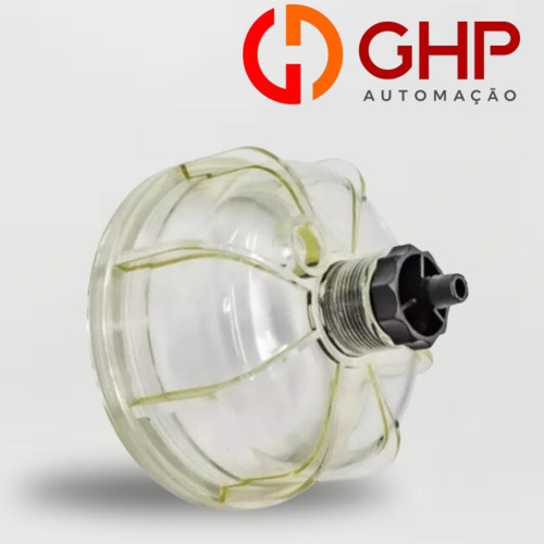 Copo Filtro Racor Parker R90 R120 Furo Sensor Combustivel