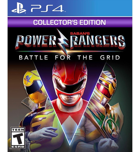 Power Rangers Battle for the Grid PS4  BATTLE FOR THE GRID Collector's Edition