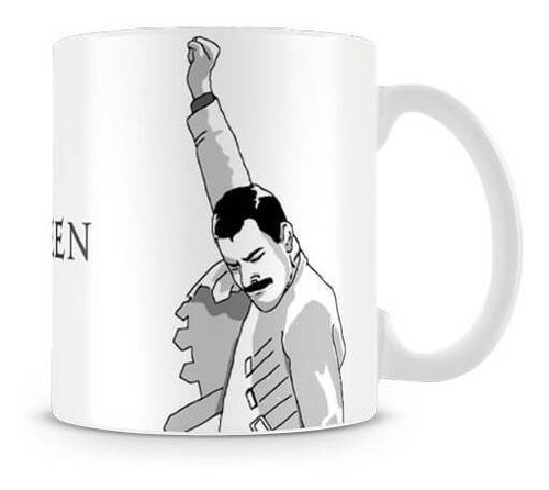 Caneca Queen Fred Mercury Geek