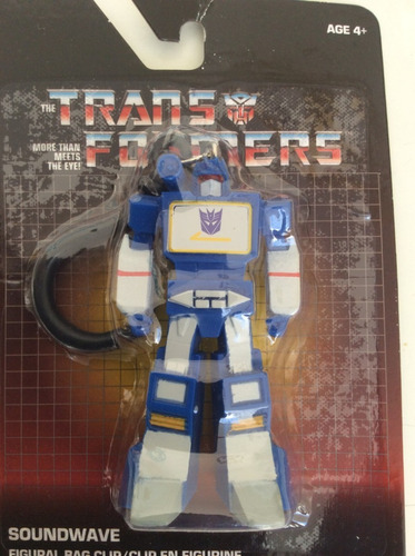 Transformers - Soundwave G1 Figura Llavero