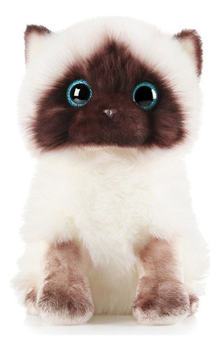 Muñeco De Peluche Ragdoll Kitty, Siamés, De Catsoft, Bonito