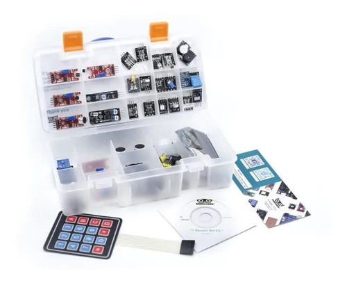 Imagen 3 de 5 de Kit Arduino De 37 Sensores V2