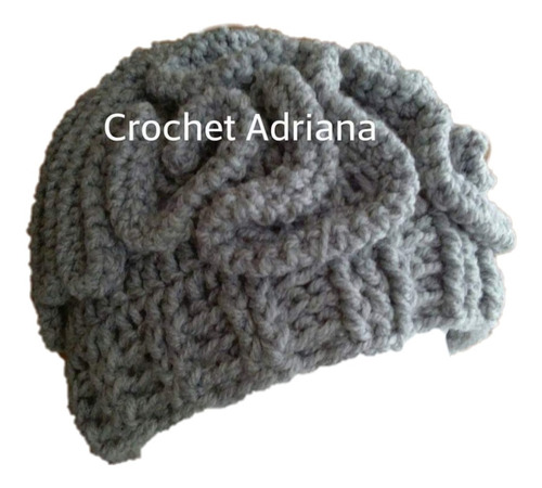 Gorro Cerebro Crochet 