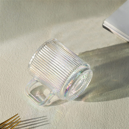 Taza De Café De Vidrio De 2 Piezas Con Tapa, Tazas De Café D