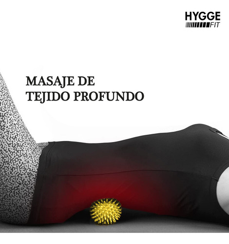 Imagen 5 de 10 de Pelota Blanda 5cm Pinche Masaje Descontracturante Miofascial