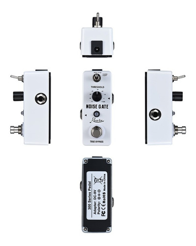 Rowin Noise Gate Reducción De Ruido Pedal De Efectos De