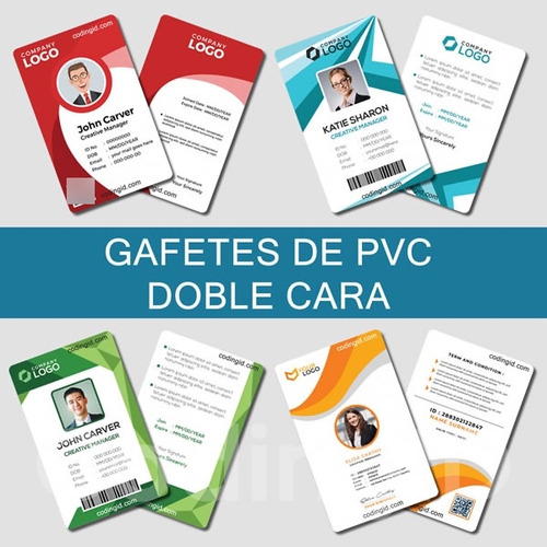 Tarjeta Carnet Pvc 25unid Doble Faz Hd Zebra Datacard Evolis
