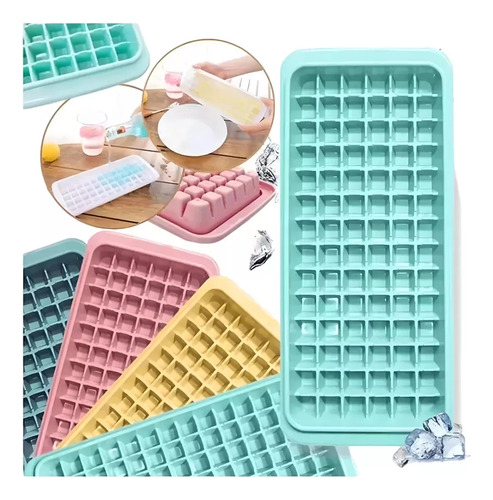 X2 Cubitera Hielera Cubetas Para Hacer Hielo 168 Mini Cubos