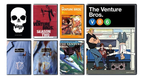 The Venture Bros Temporada 1 2 3 4 5 6 Paquete Dvd