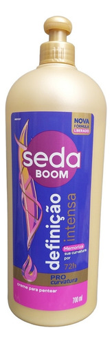 Creme Para Pentear Seda Boom Definição Intensa Kit 2 X 700ml