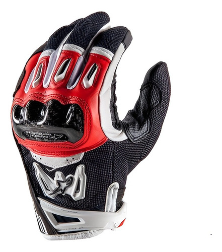 Guantes Para Motociclista Smx - 2 Carbon Rojo Extra Grande (xl)