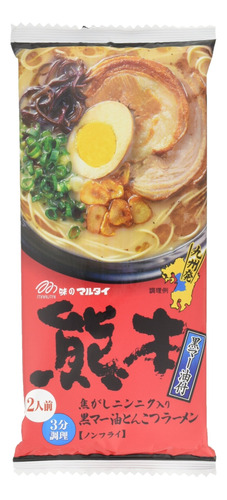 Marutai Kumamoto Tonkotsu Sopa Instantanea De Fideos Ramen S