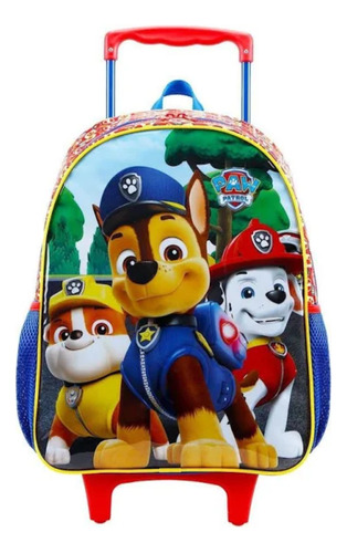 Mochila Com Rodas 14 Patrulha Canina X2 - 11771 Xeryus