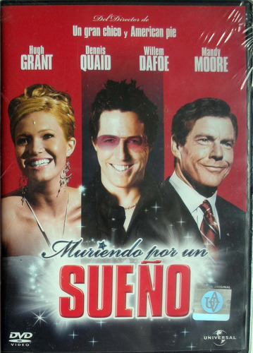 Dvd  Muriendo Por Un Sueño  Hugh Grant  Dennis Quaid   Nueva